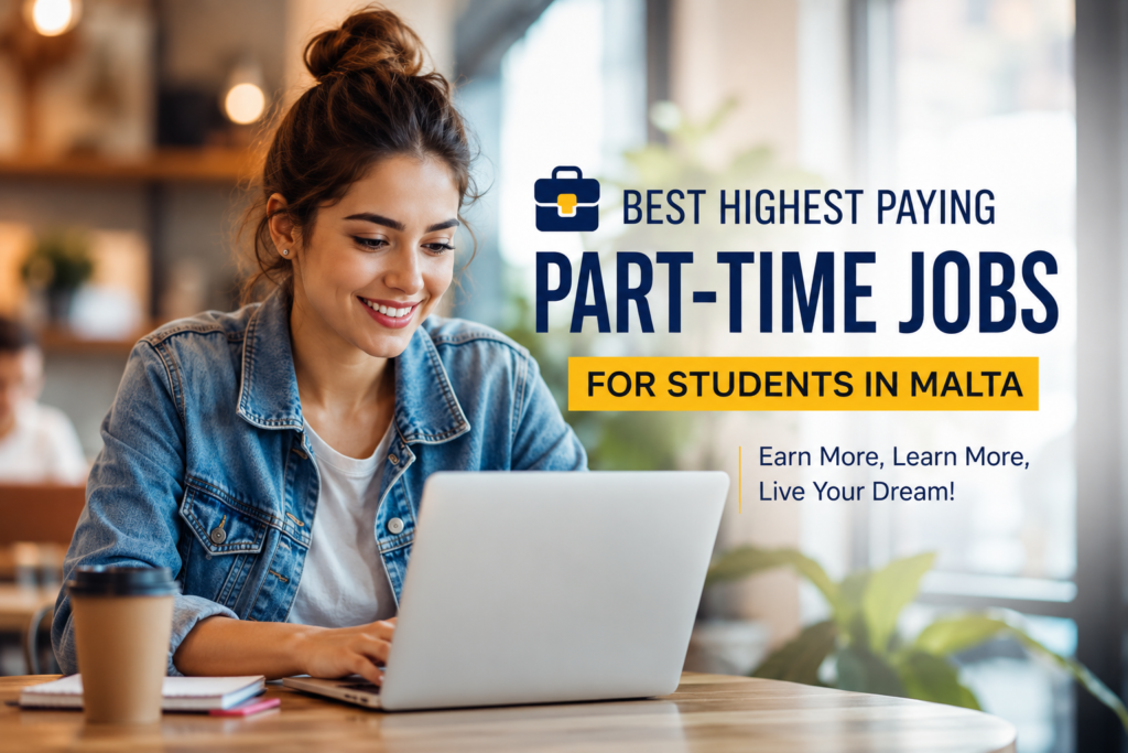part-time jobs for students in Malta