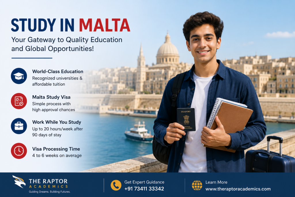 Malta study Visa Requirements