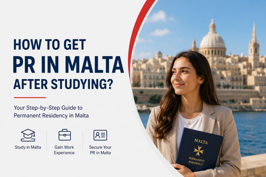 How to get PR in Malta